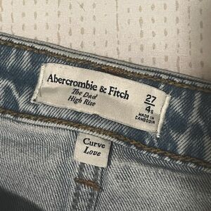 Abercrombie curve love size 4 short jeans
